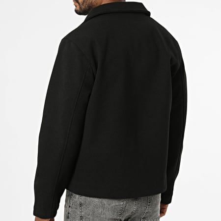 Frilivin - Veste Zippée A Rayures H85 Noir