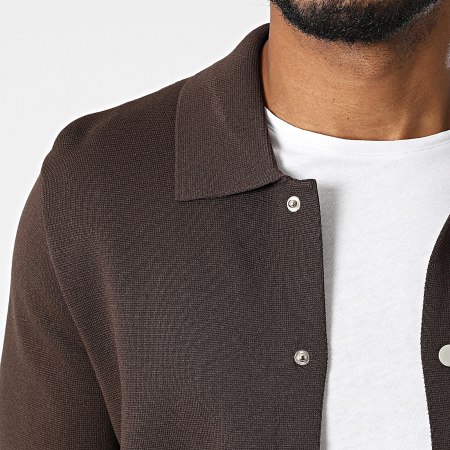 Frilivin - Veste Boutonnée 754 Marron