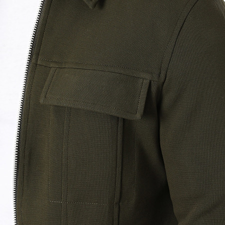 Frilivin - Ensemble Veste Zippée Et Pantalon D81 Vert Kaki