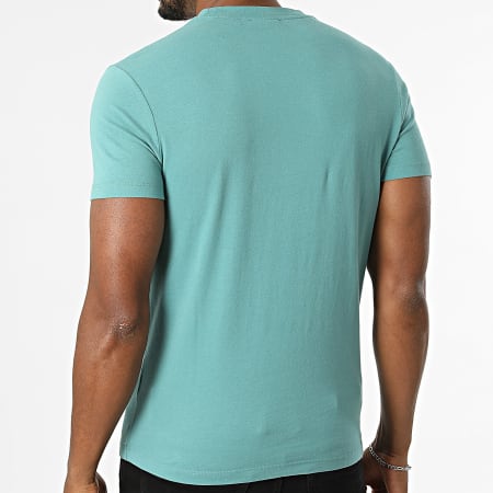 Superdry - Camiseta Essential Logo Bordado M1011245A Verde