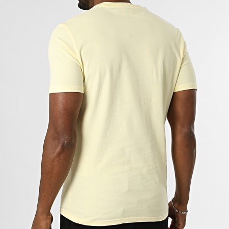 Superdry - Camiseta Essential Logo Bordado M1011245A Amarilla