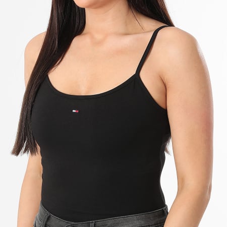 Tommy Jeans - Débardeur Femme Essential Strap 0675 Noir
