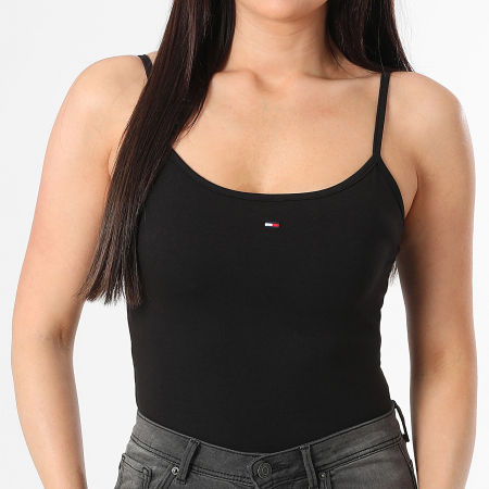 Tommy Jeans - Débardeur Femme Essential Strap 0675 Noir
