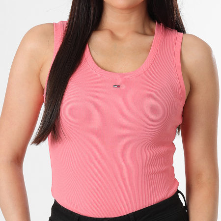 Tommy Jeans - Débardeur Femme Essential 0673 Rose