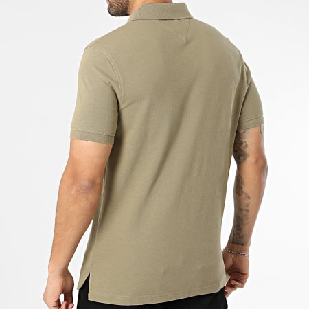 Tommy Hilfiger - Polo Manches Courtes Regular Fit 1985 7770 Vert Kaki