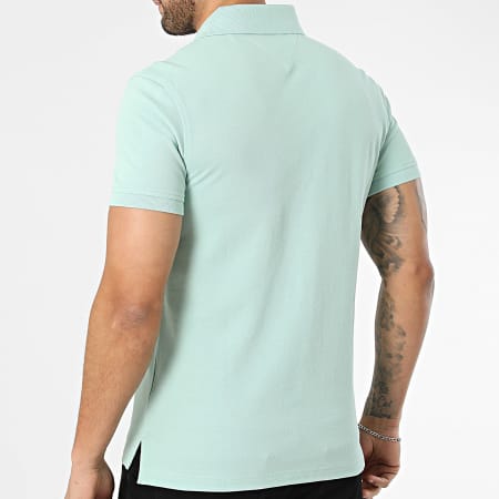 Tommy Hilfiger - Polo Manches Courtes Slim 1985 7771 Vert Clair