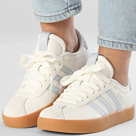 Adidas Sportswear - Baskets Femme VL Court 3.0 JP6913 Core White Halo Blue Gum 3