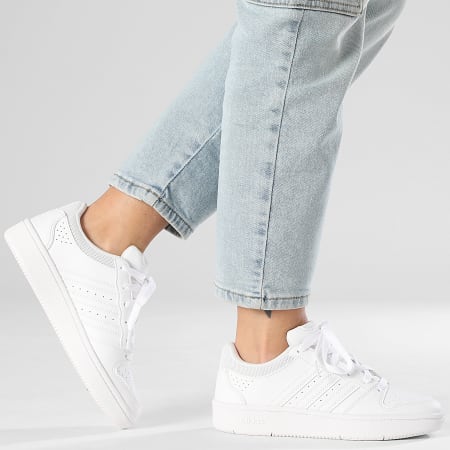 Adidas Sportswear - Baskets Femme Hoops Classic KI1037 Footwear White Core Black
