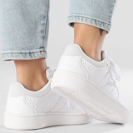 Adidas Sportswear - Baskets Femme Hoops Classic KI1037 Footwear White Core Black