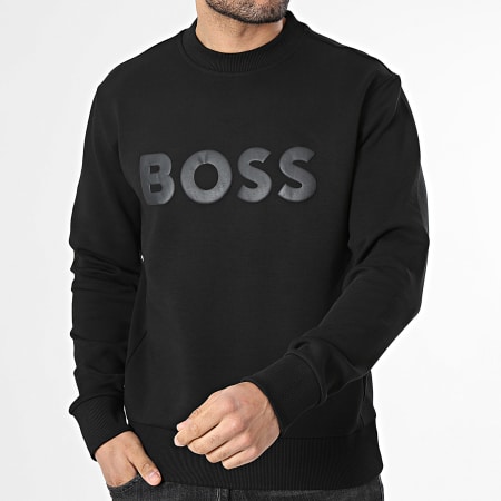 BOSS - Sweat Crewneck Salbo 50555516 Noir