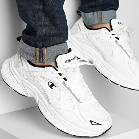 Champion - Baskets RT25 Mesh S60062 White Silver Black