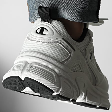 Champion - Baskets RT25 Mesh S60062 White Silver Black