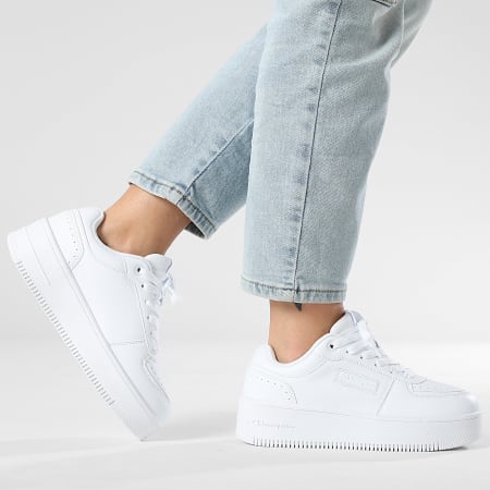 Champion - Baskets Femme RD18 Twin Plat S11788 Triple White