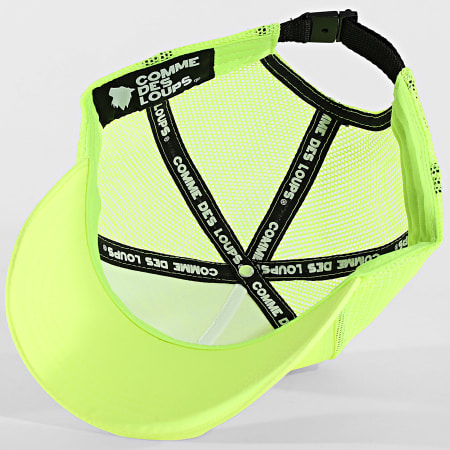 Comme Des Loups - Boné Trucker Neory Amarelo Fluor