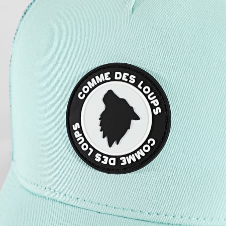 Comme Des Loups - Boné Trucker Cas1 Verde Menta