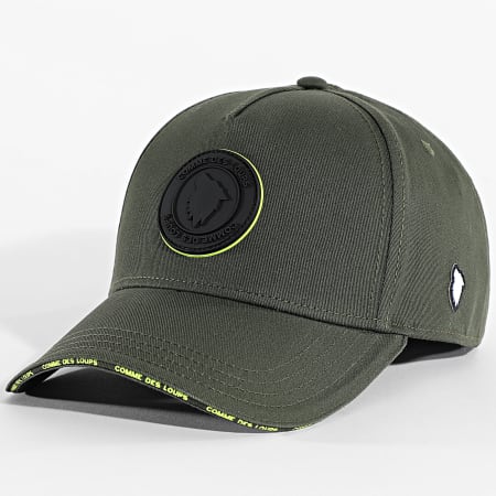 Comme Des Loups - Boné Cla26 Verde Cáqui Escuro