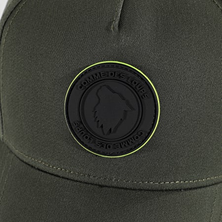 Comme Des Loups - Boné Cla26 Verde Cáqui Escuro