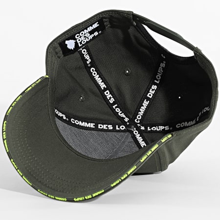 Comme Des Loups - Boné Cla26 Verde Cáqui Escuro