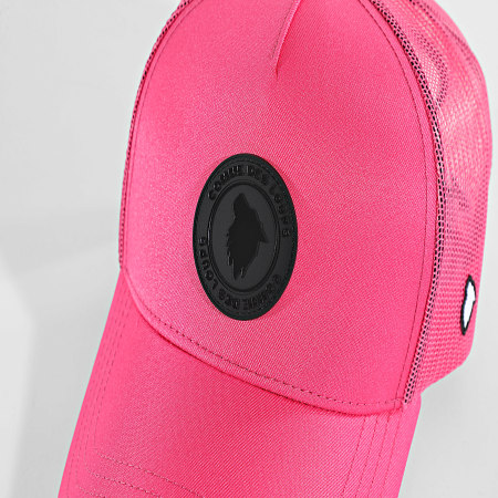 Comme Des Loups - Boné Trucker Neo Rosa Fluor