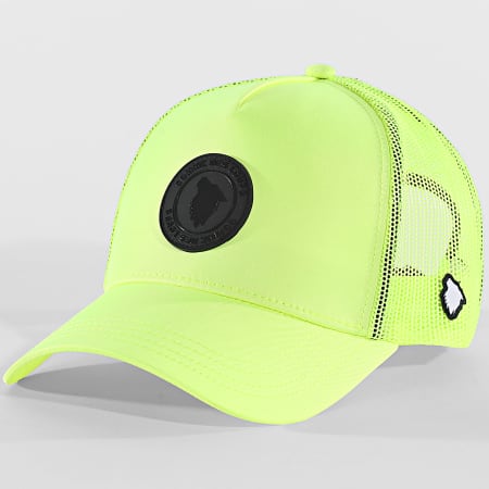 Comme Des Loups - Boné Trucker Neo Amarelo Fluorescente