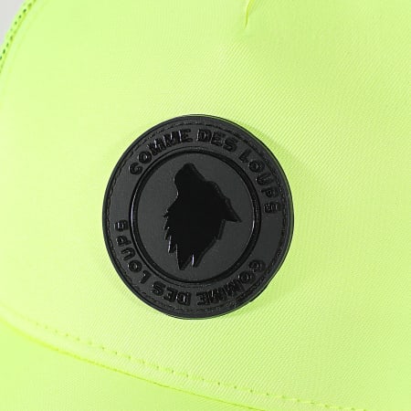 Comme Des Loups - Boné Trucker Neo Amarelo Fluorescente