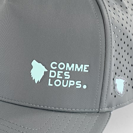 Comme Des Loups - Boné Trucker Evan Cinza Azul Céu