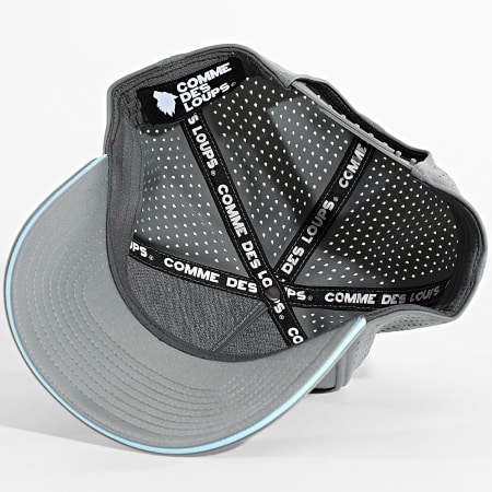 Comme Des Loups - Boné Trucker Evan Cinza Azul Céu