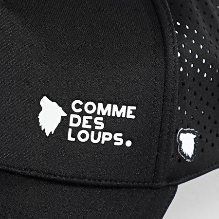 Comme Des Loups - Boné Trucker Evan Preto Branco