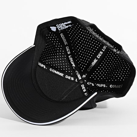 Comme Des Loups - Boné Trucker Evan Preto Branco