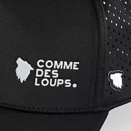 Comme Des Loups - Boné Trucker Evan Preto Cinza