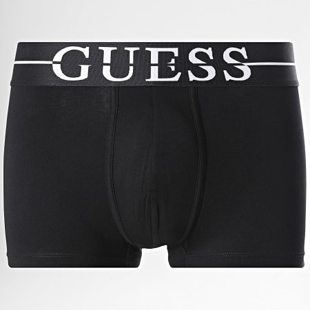 Guess - Lot De 3 Boxers U6GG00-K6YW1 Blanc Gris Chiné Noir