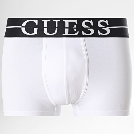 Guess - Lot De 3 Boxers U6GG00-K6YW1 Blanc Gris Chiné Noir