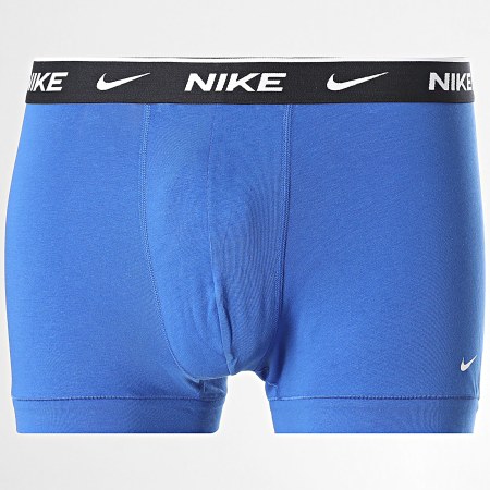 Nike - Pack de 3 bóxers Essential Cotton Stretch KE1284 Negro Azul Marino Azul Real