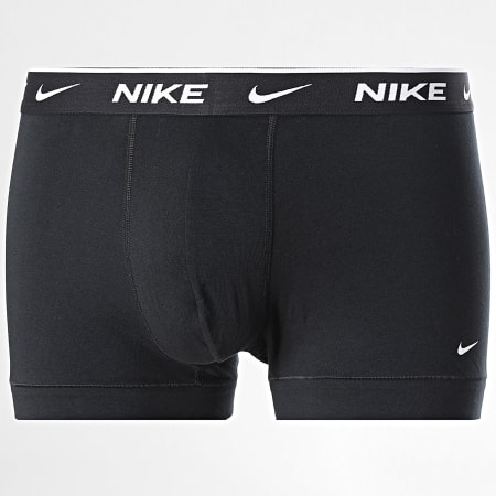 Nike - Pack de 3 bóxers Essential Cotton Stretch KE1284 Negro Azul Marino Azul Real