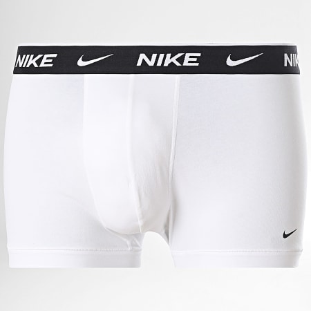 Nike - Lot De 3 Boxers Essential Cotton Stretch KE1284 Noir Blanc Gris Chiné