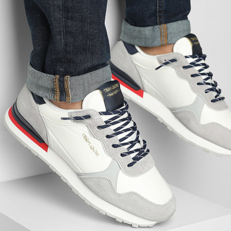 Teddy Smith - Sneakers 120502 Blanco Navy x SUPERLACED