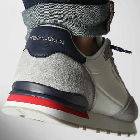 Teddy Smith - Sneakers 120502 Blanco Navy x SUPERLACED