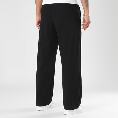 LBO - Lot De 2 Pantalons Habillés Larges A Plis 2368 2380 Noir Vert Kaki
