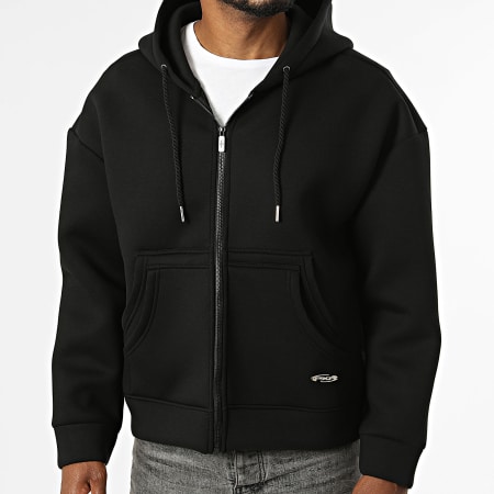 PXP - Sweat Capuche Zippé U2633201 Noir