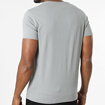 Tommy Jeans - Tee Shirt Slim Jersey 4411 Gris