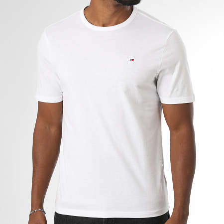 Tommy Hilfiger - Lot De 3 Tee Shirts 3870 Noir Gris Chiné Blanc