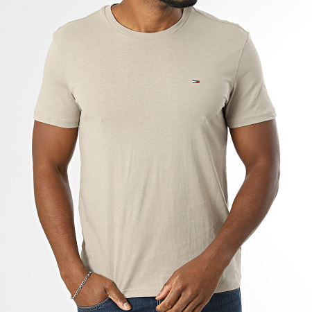 Tommy Jeans - Lot De 3 Tee Shirts 1579 Vert Foncé Gris Clair Chiné Gris