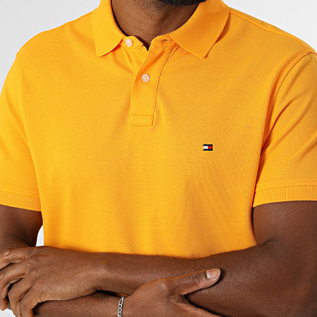 Tommy Hilfiger - Polo Manches Courtes Regular Fit 1985 7770 Orange