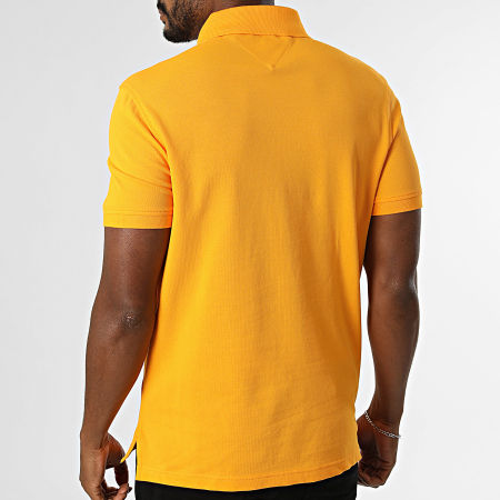 Tommy Hilfiger - Polo Manches Courtes Regular Fit 1985 7770 Orange
