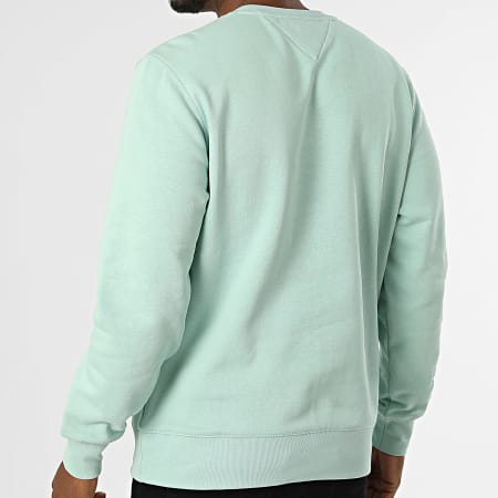 Tommy Hilfiger - Sweat Crewneck Tommy Logo 1596 Vert Clair
