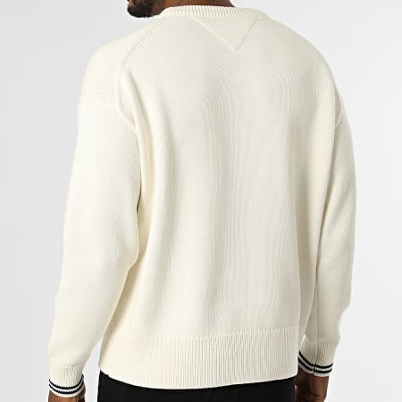 Tommy Hilfiger - Pull Chunky Cotton 2802 Beige Clair