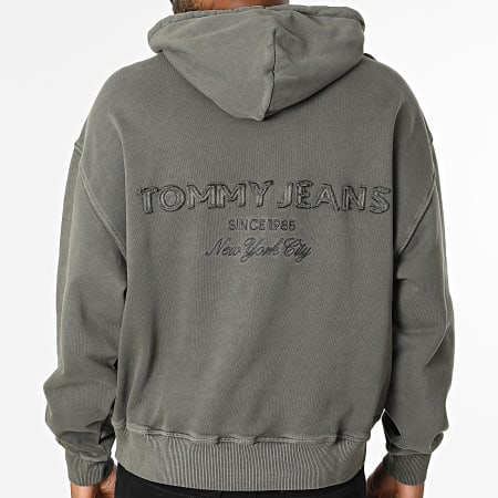 Tommy Jeans - Sweat Capuche 90s New Classics 2677 Gris Anthracite