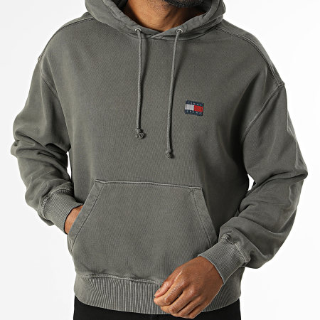 Tommy Jeans - Sweat Capuche 90s New Classics 2677 Gris Anthracite