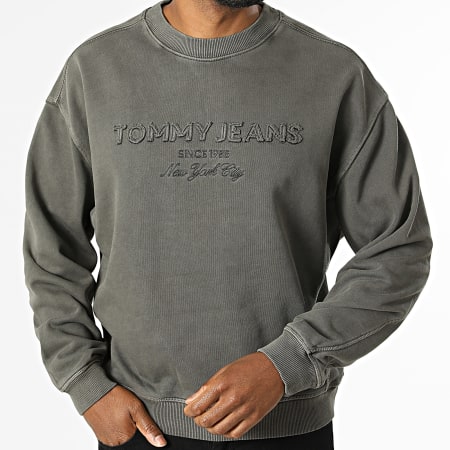 Tommy Jeans - Sweat Crewneck 90s GMD New Classics 2714 Gris Anthracite