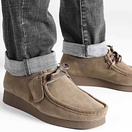 Clarks - Shoes Wallabee Evosh Olive Suede - Ryses
